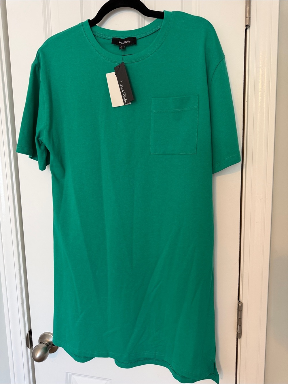 NWT Lea & Viola Emerald Green Dress